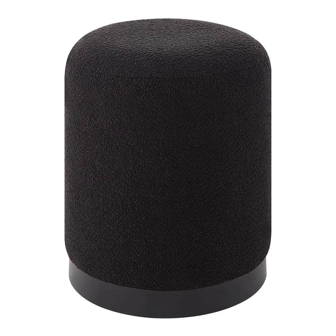 RENWIL CASTILLO INDOOR BOUCLE OTTOMAN - Benches, Ottoman, Stools