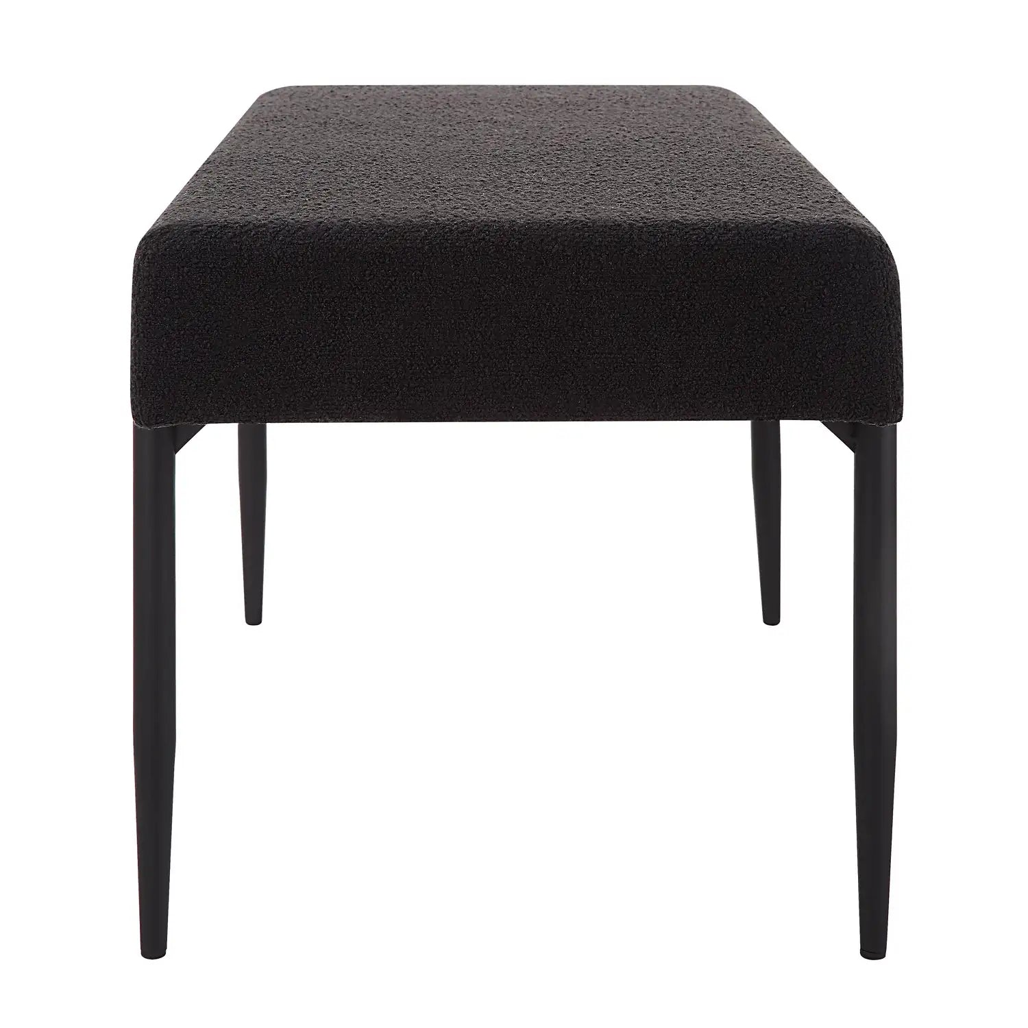 RENWIL LOWE INDOOR BOUCLE BENCH - Benches, Ottoman, Stools