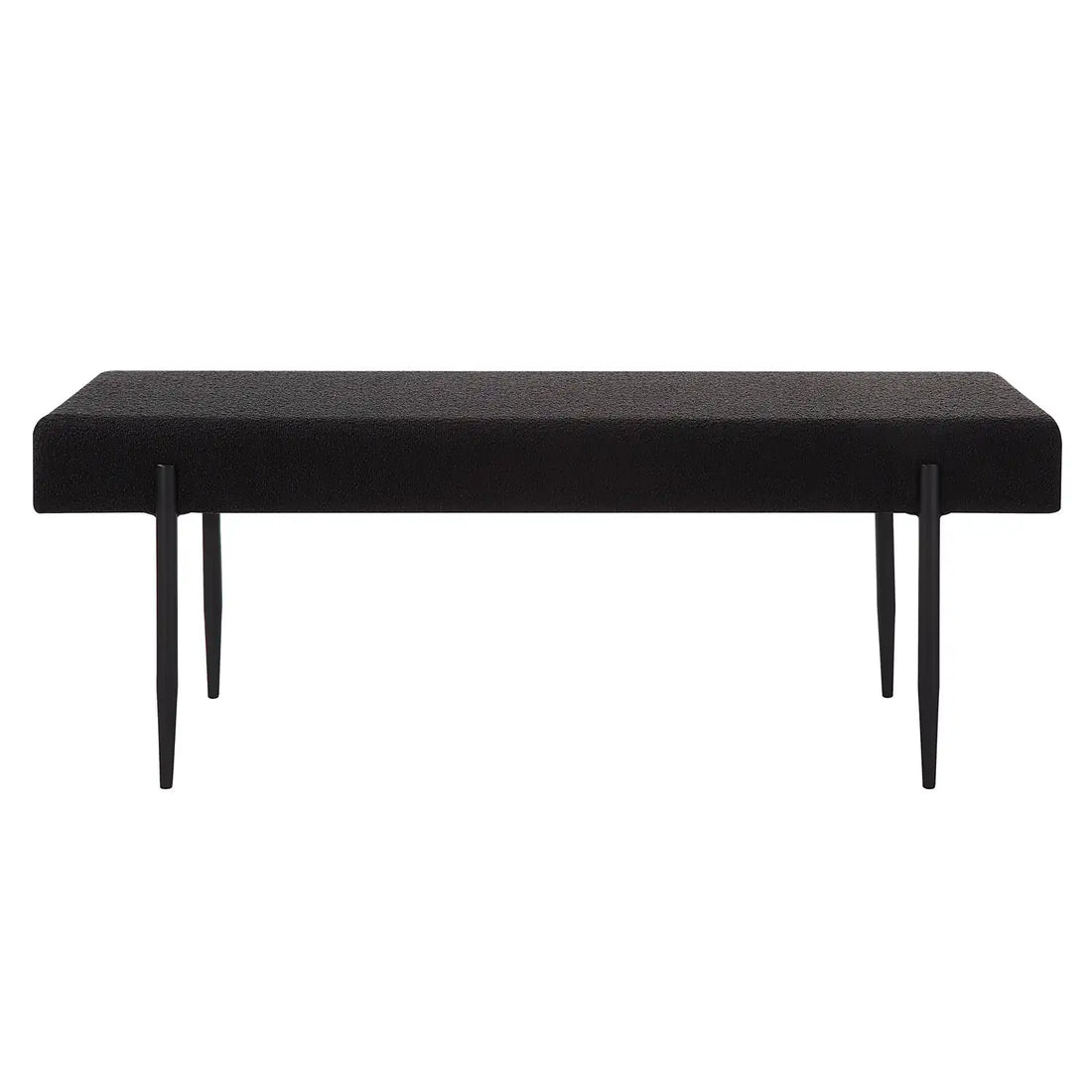 RENWIL LOWE INDOOR BOUCLE BENCH - Benches, Ottoman, Stools