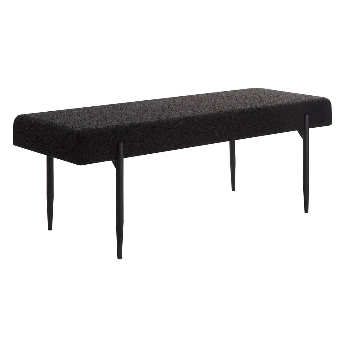 RENWIL LOWE INDOOR BOUCLE BENCH - Benches, Ottoman, Stools