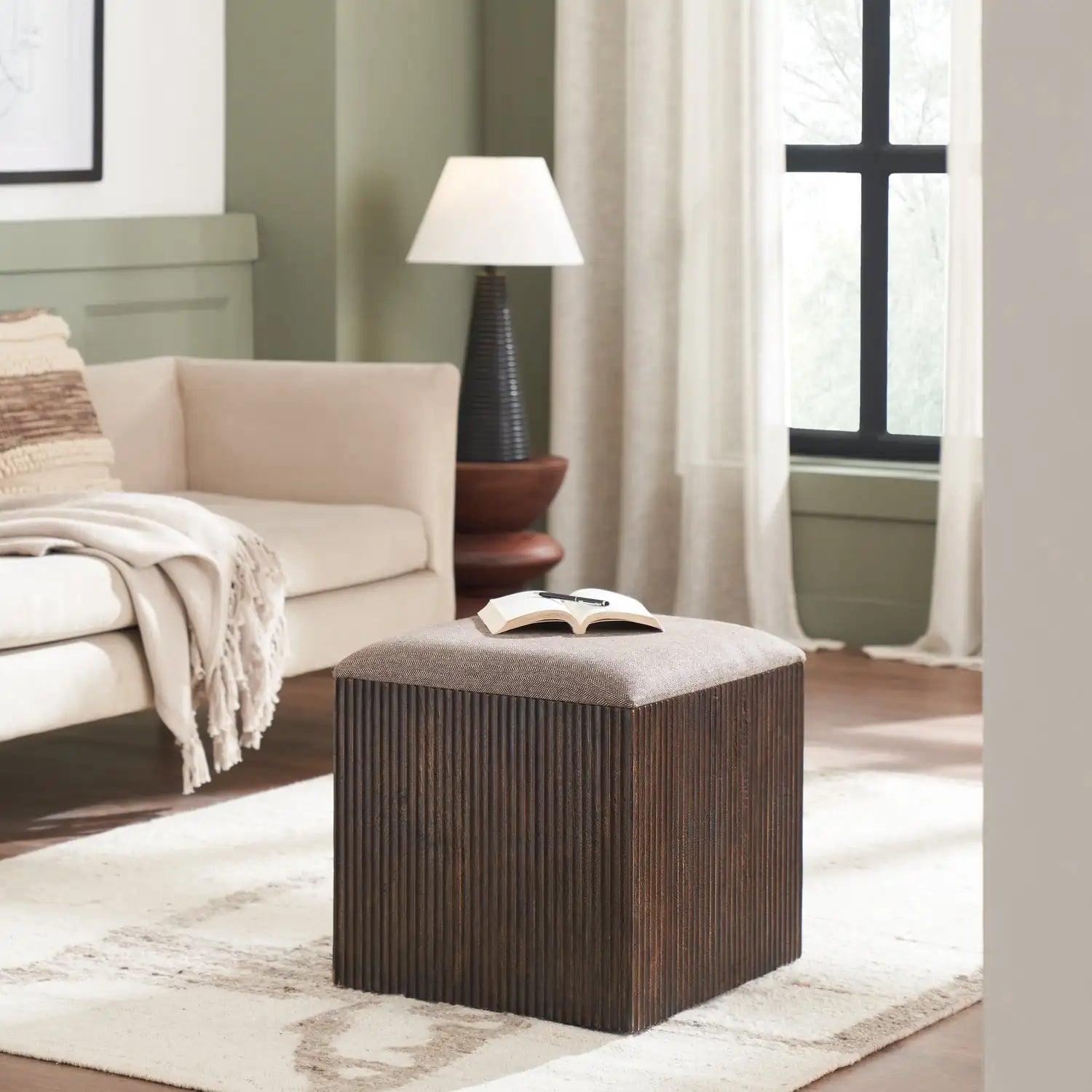 RENWIL TRISTAN HEIGHT STOOL - Benches, Ottoman, Stools