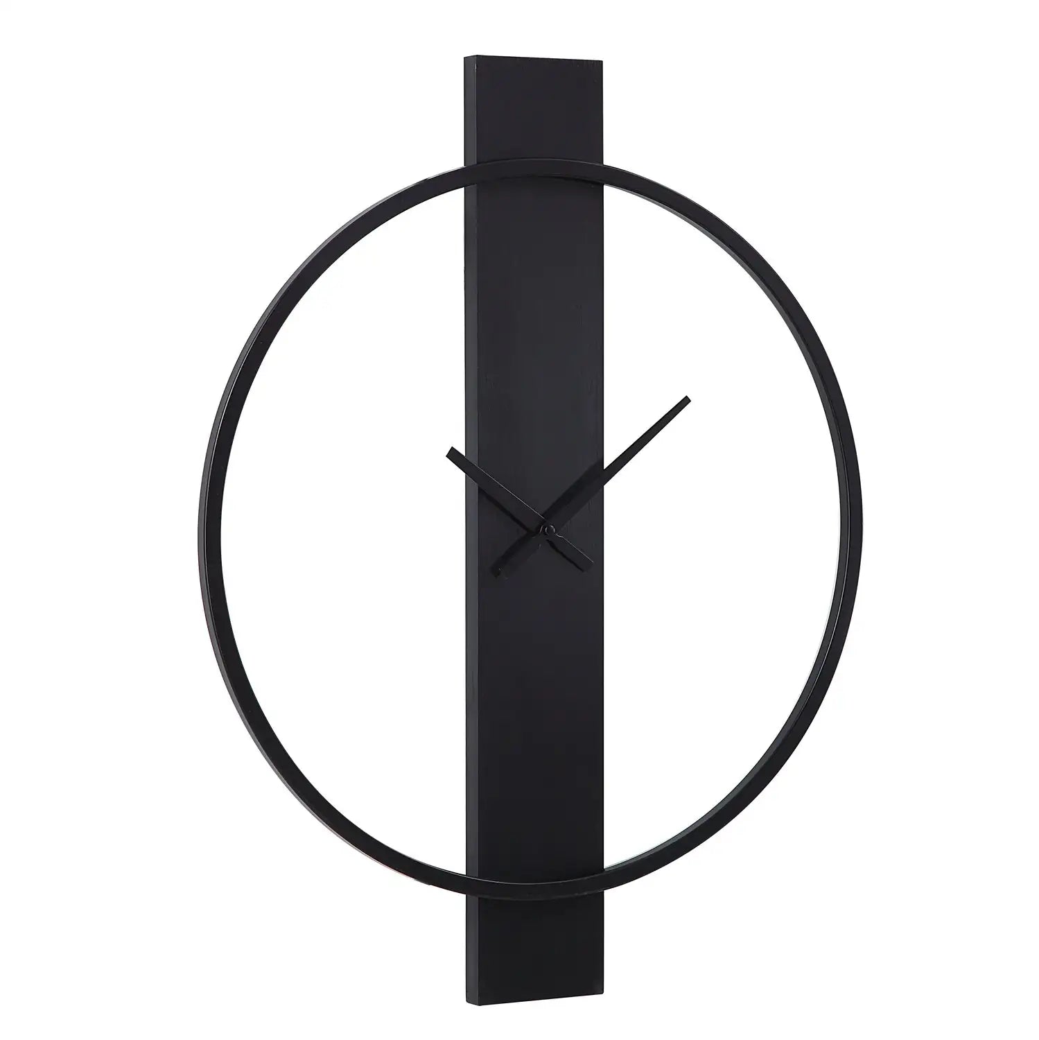 RENWIL ROMANE INDOOR IRON WALL CLOCK MATTE - Decorative Accents