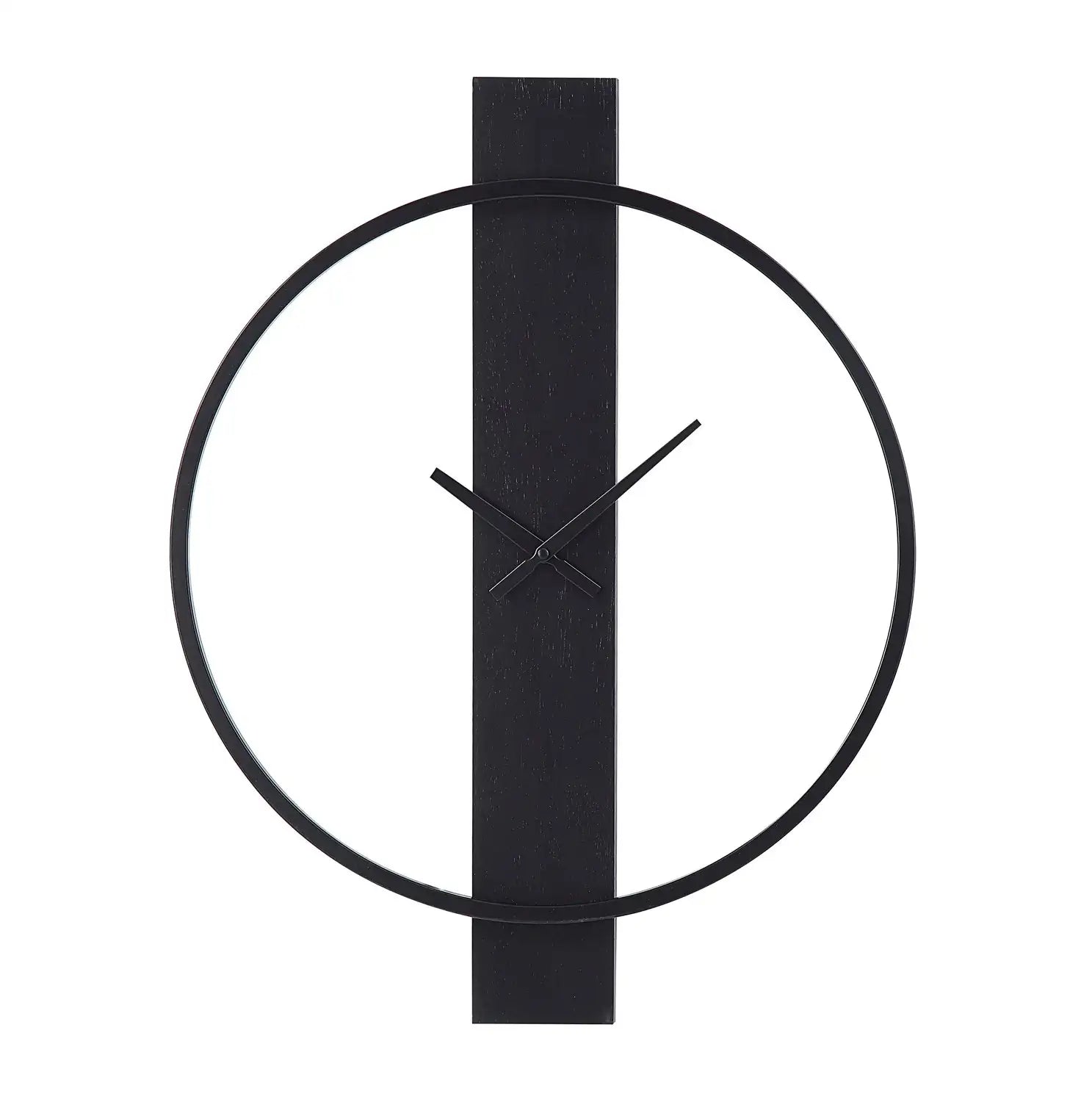 RENWIL ROMANE INDOOR IRON WALL CLOCK MATTE - Decorative Accents