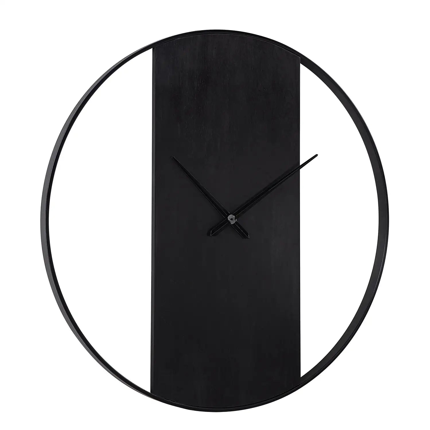 RENWIL ROMY INDOOR IRON WALL CLOCK MATTE - Decorative Accents