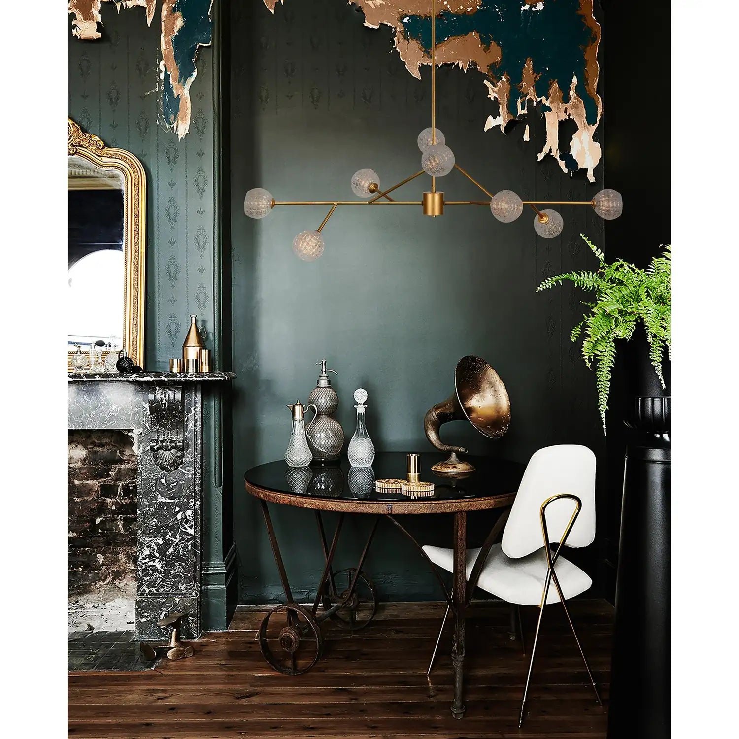 RENWIL, DAMAS CEILING FIXTURE, FLUSH MOUNT CEILING LIGHTS