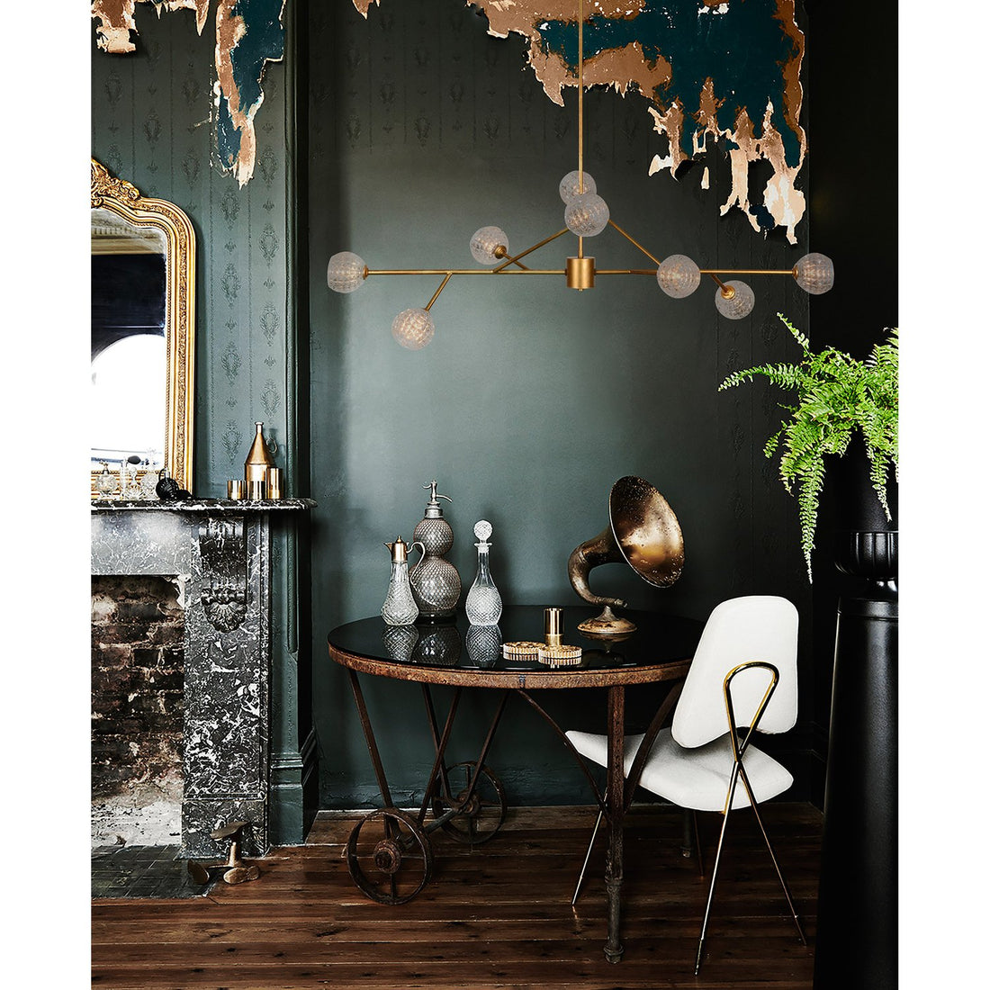 RENWIL, DAMAS CEILING FIXTURE, FLUSH MOUNT CEILING LIGHTS 