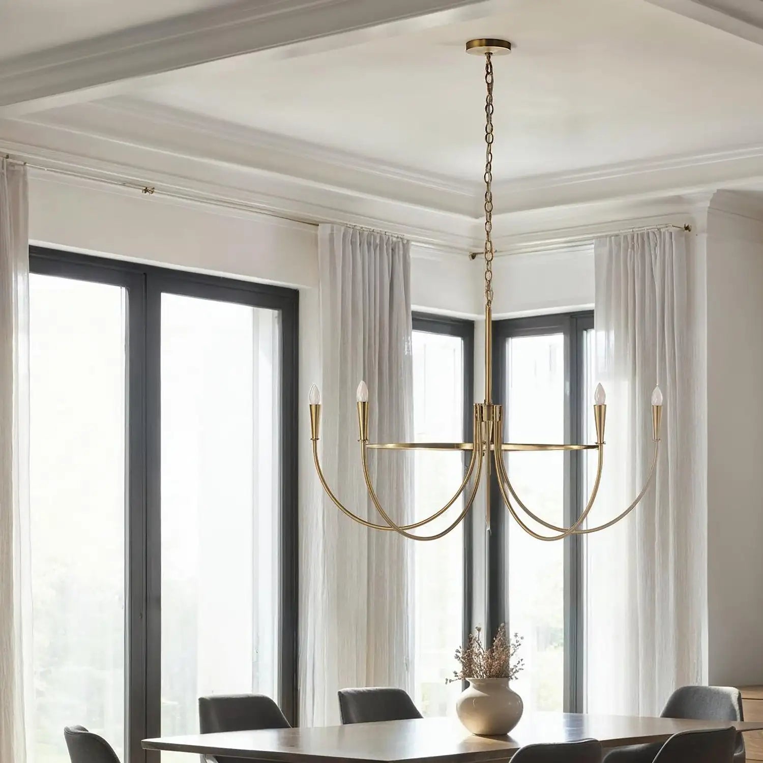 RENWIL, LUZON CEILING FIXTURE, FLUSH MOUNT CEILING LIGHTS