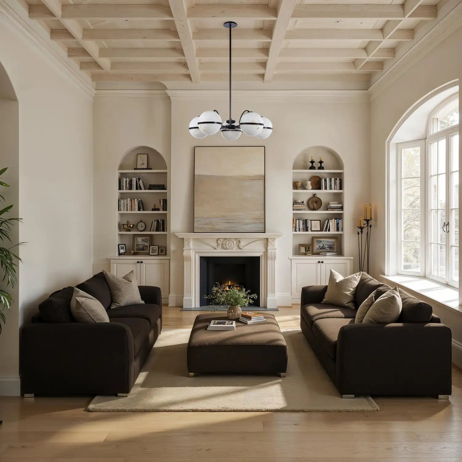 RENWIL, ROCA CEILING FIXTURE, FLUSH MOUNT CEILING LIGHTS