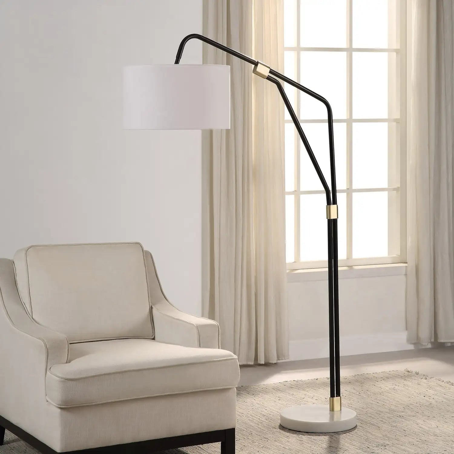 RENWIL, WROXTON FLOOR LAMP, FLOOR LAMP
