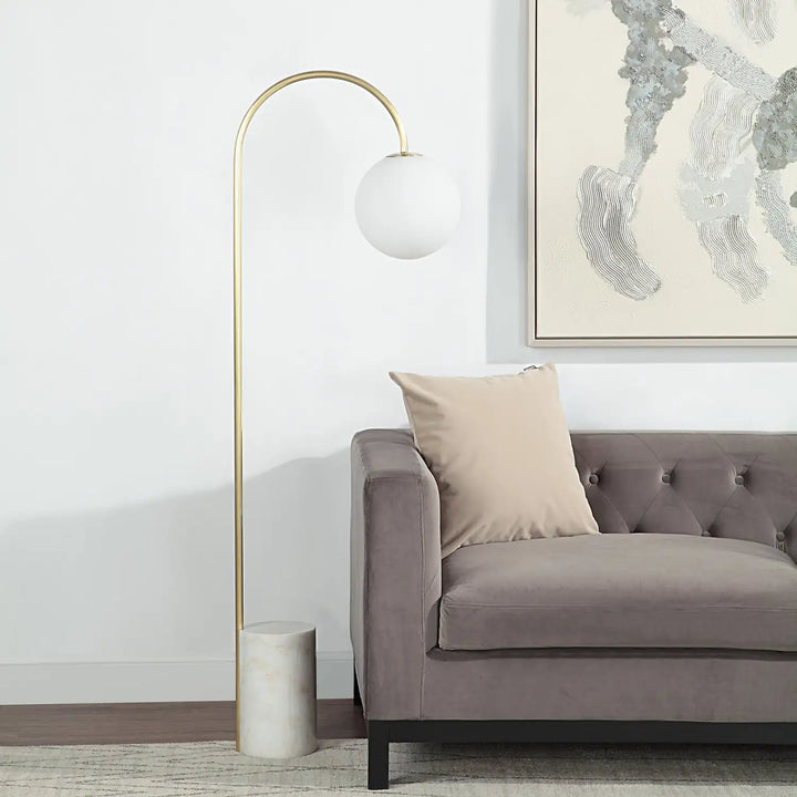 RENWIL, MERLOT FLOOR LAMP, FLOOR LAMP