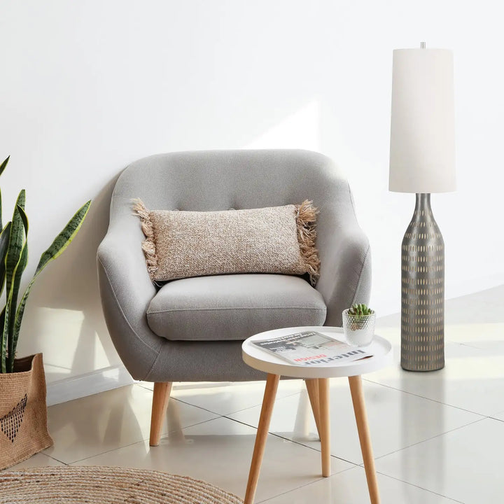 RENWIL, CRAKE FLOOR LAMP, FLOOR LAMP