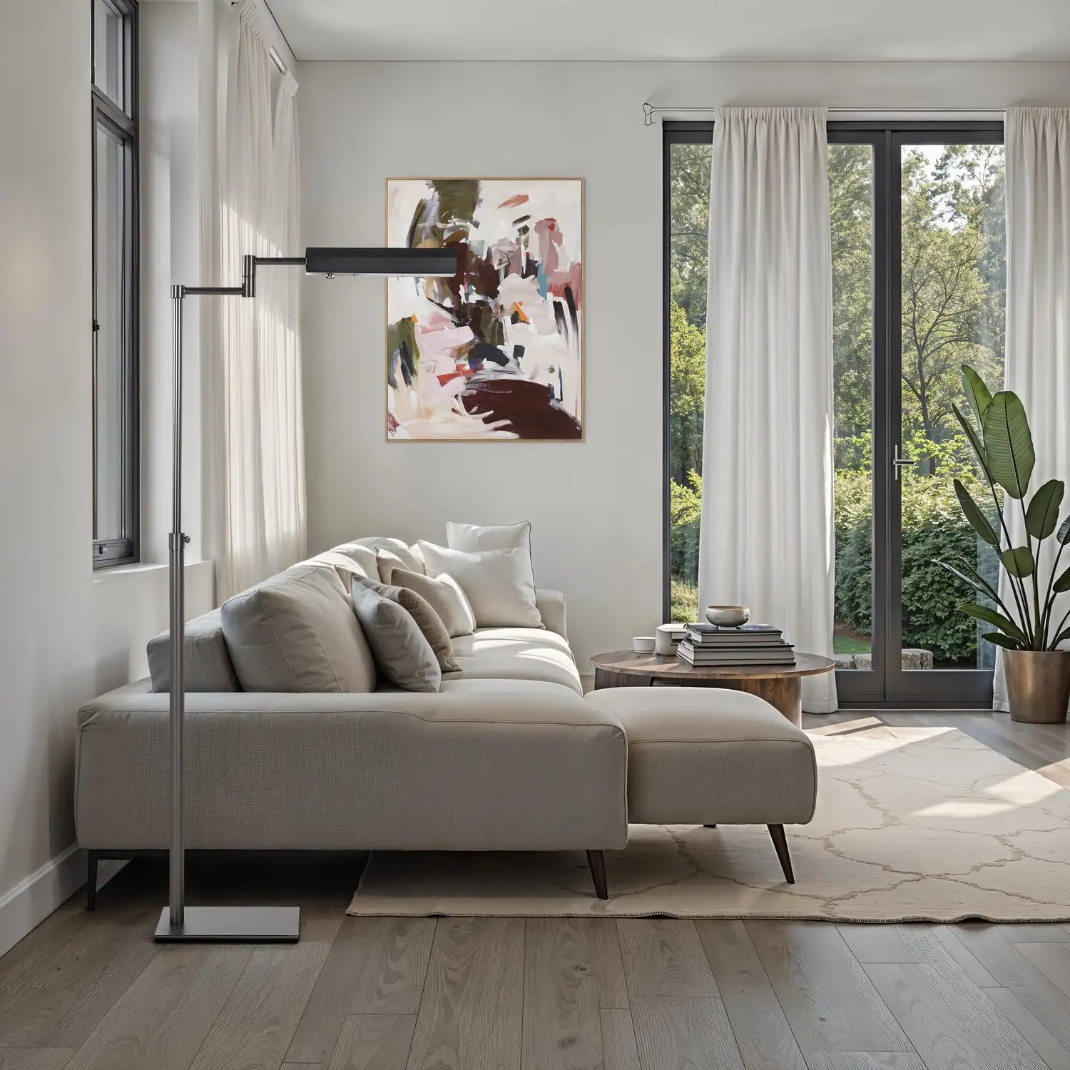RENWIL, THIVA FLOOR LAMP, FLOOR LAMP
