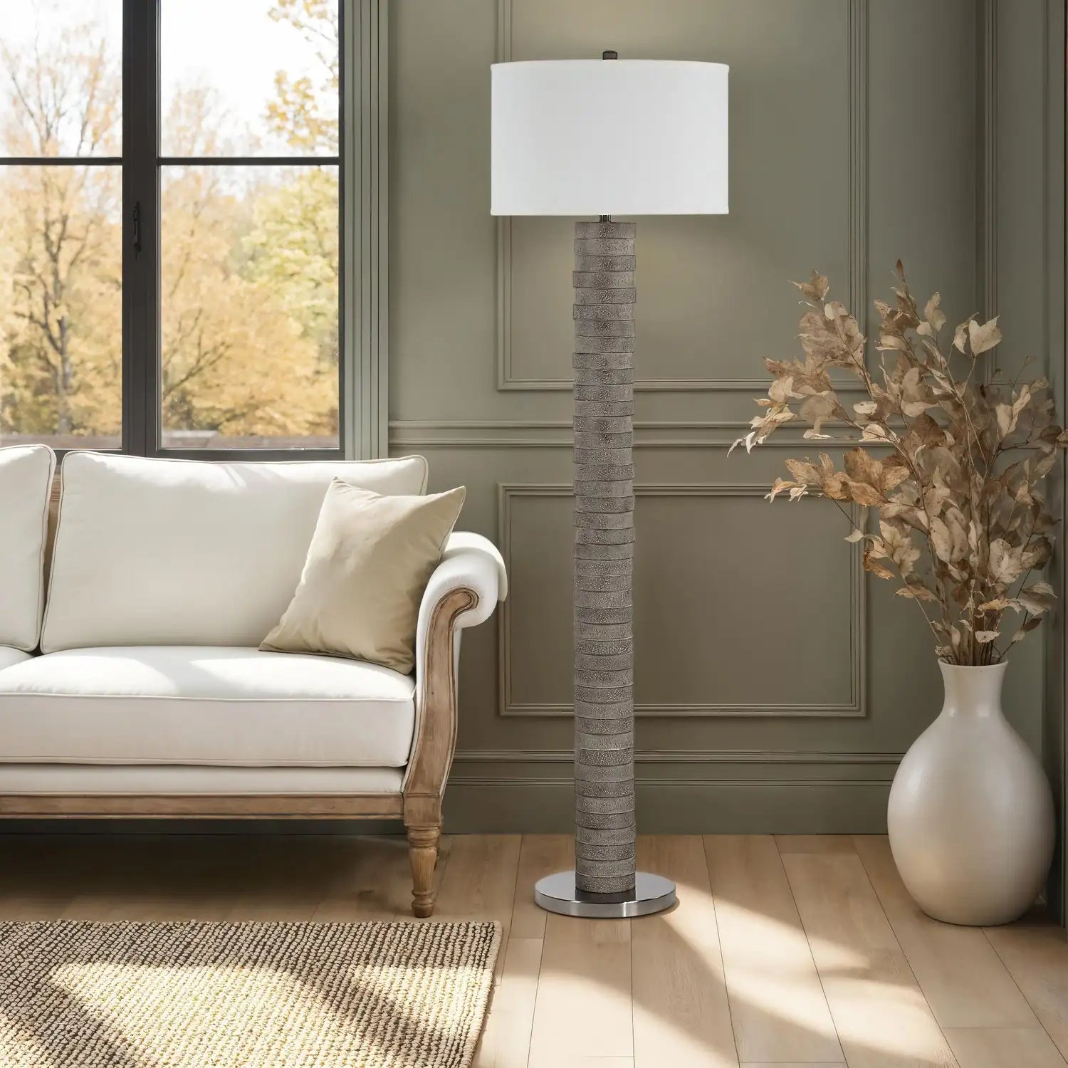 RENWIL, MORINGA FLOOR LAMP, FLOOR LAMP