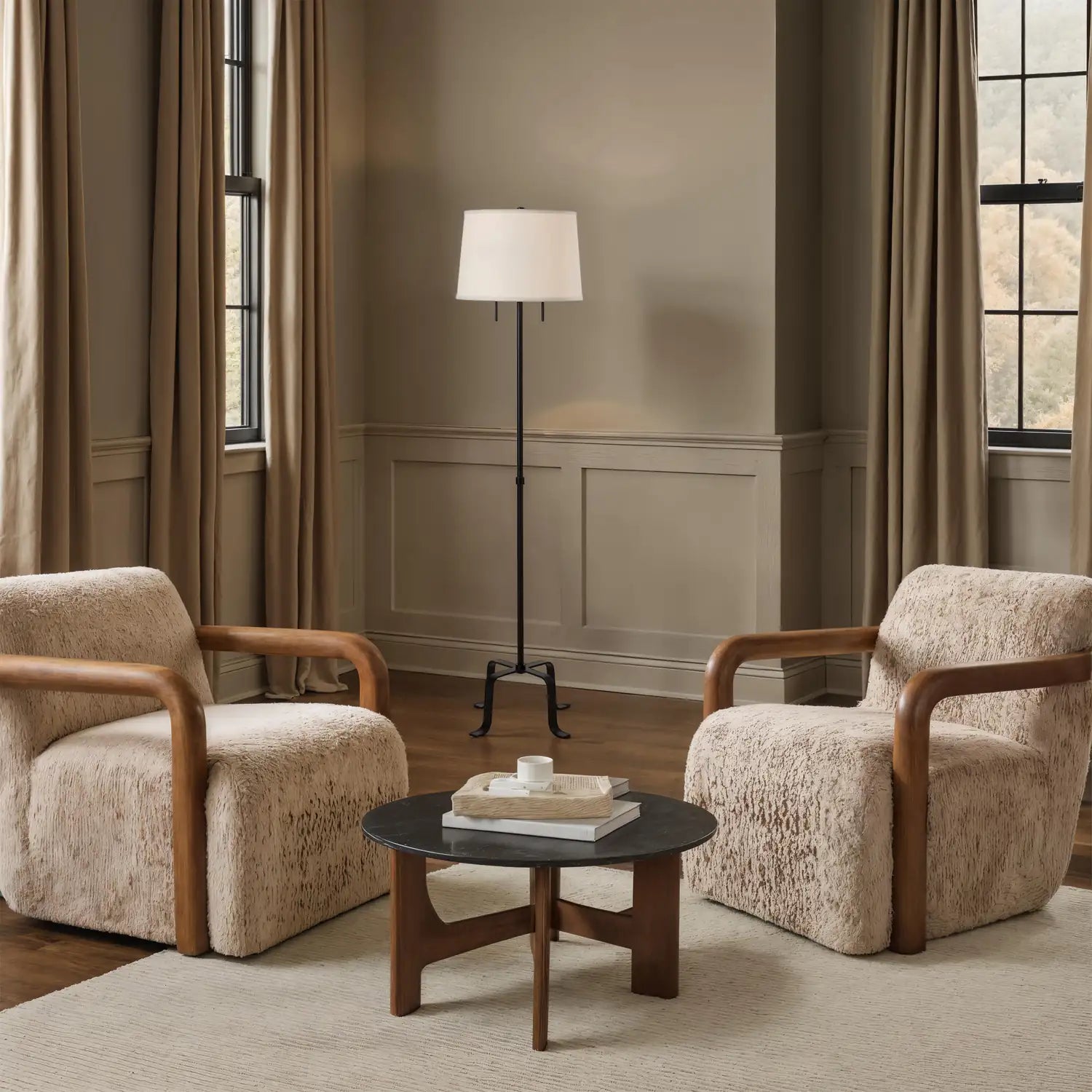 RENWIL, RUSLUR FLOOR LAMPS, FLOOR LAMP