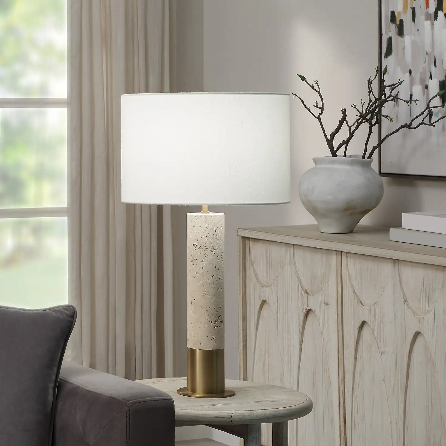 RENWIL, AMADORA TABLE LAMP, TABLE LAMPS