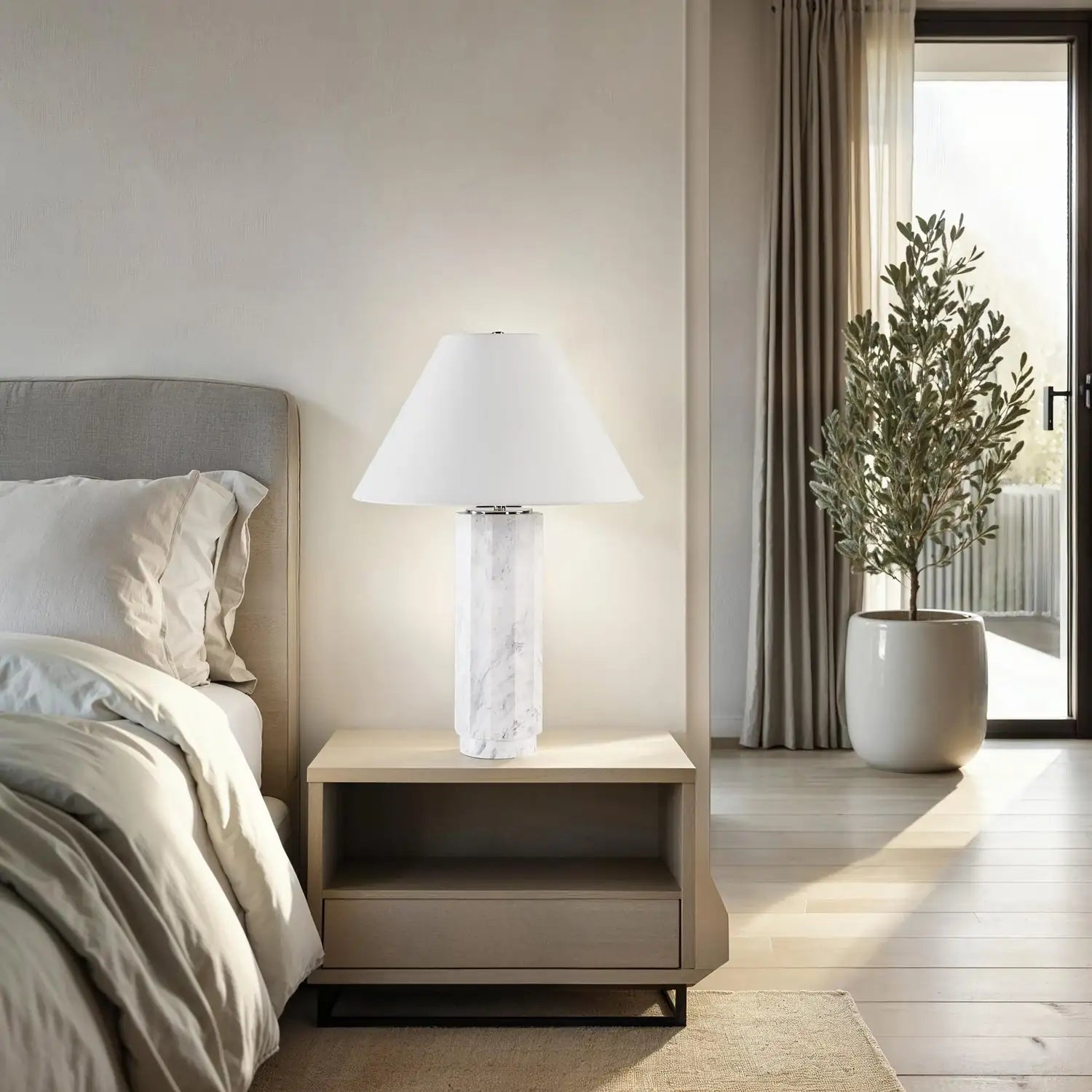 RENWIL, VEDA TABLE LAMP, TABLE LAMPS