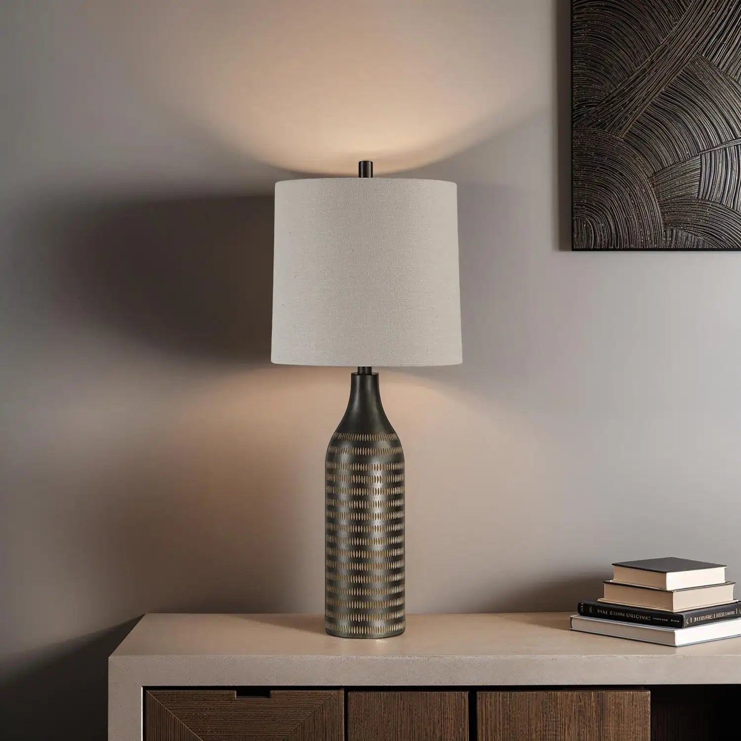 RENWIL, AZZURRA TABLE LAMP, TABLE LAMPS