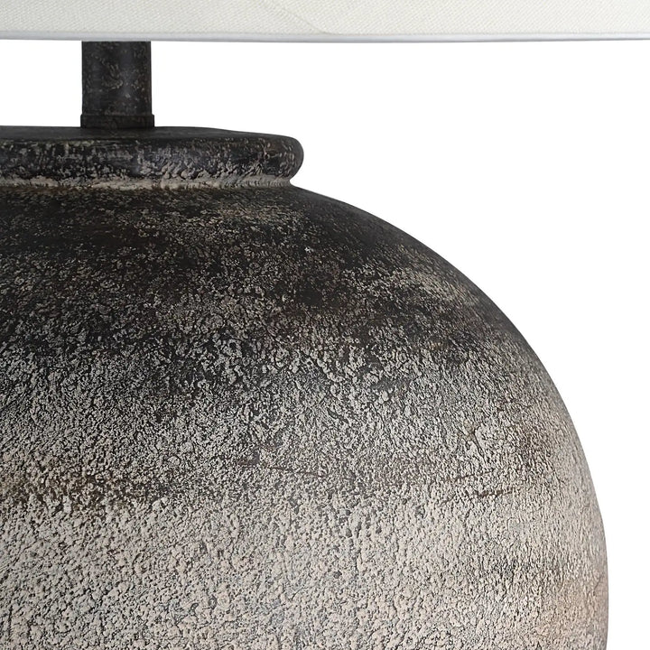 RENWIL, BRONCE TABLE LAMP, TABLE LAMPS