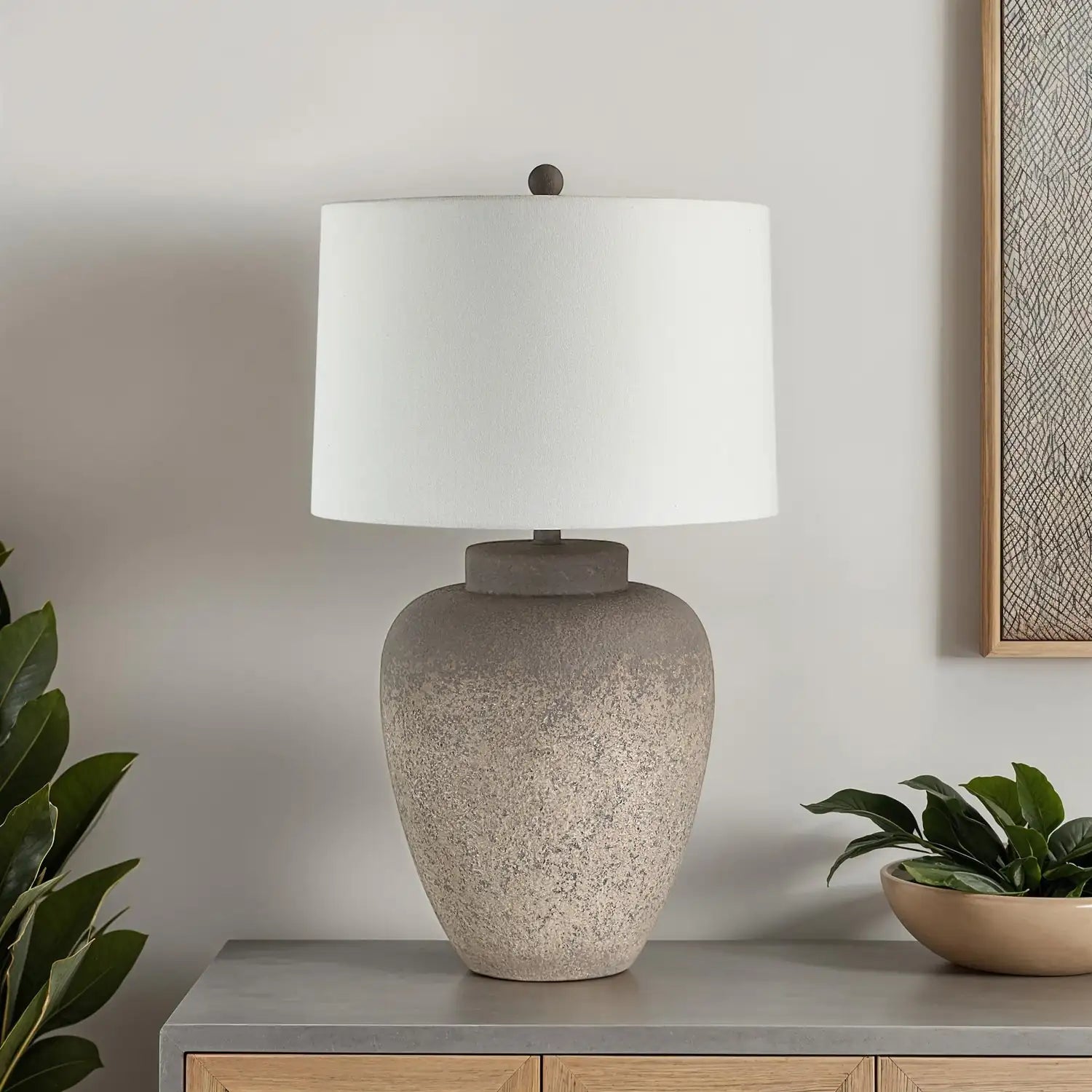 RENWIL, LATTUGA TABLE LAMP, TABLE LAMPS