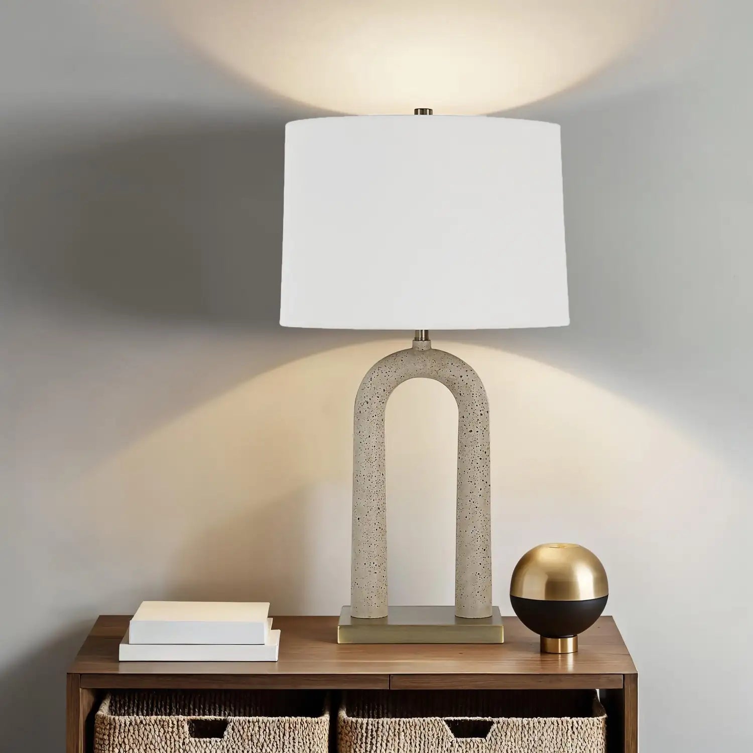 RENWIL, PRIMULA TABLE LAMP, TABLE LAMPS