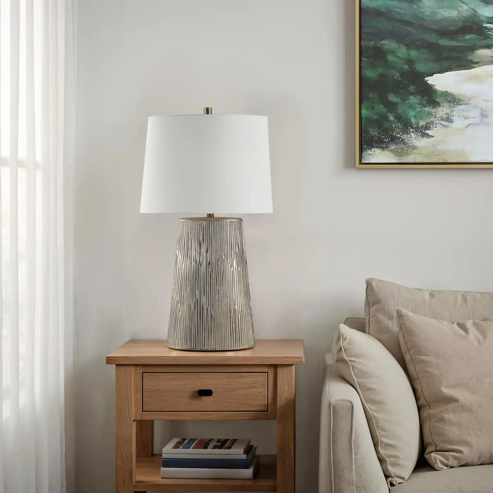 RENWIL, CALMA TABLE LAMP, TABLE LAMPS