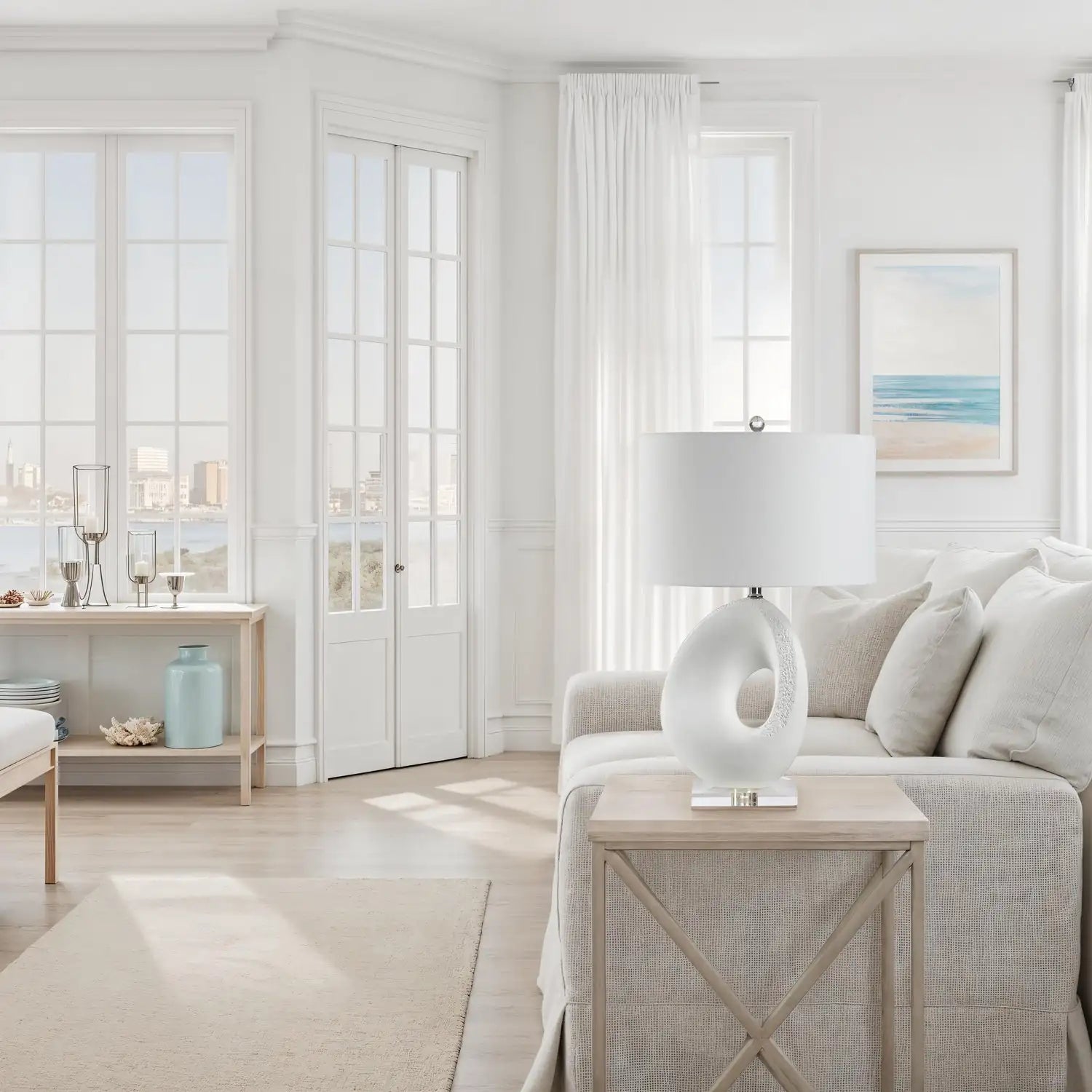 RENWIL, OPALIS TABLE LAMP, TABLE LAMPS