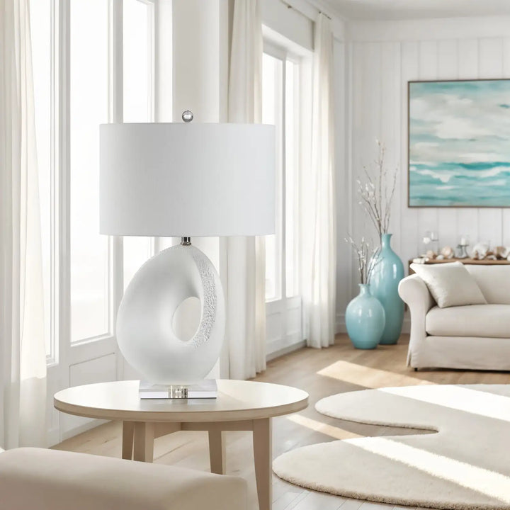 RENWIL, OPALIS TABLE LAMP, TABLE LAMPS
