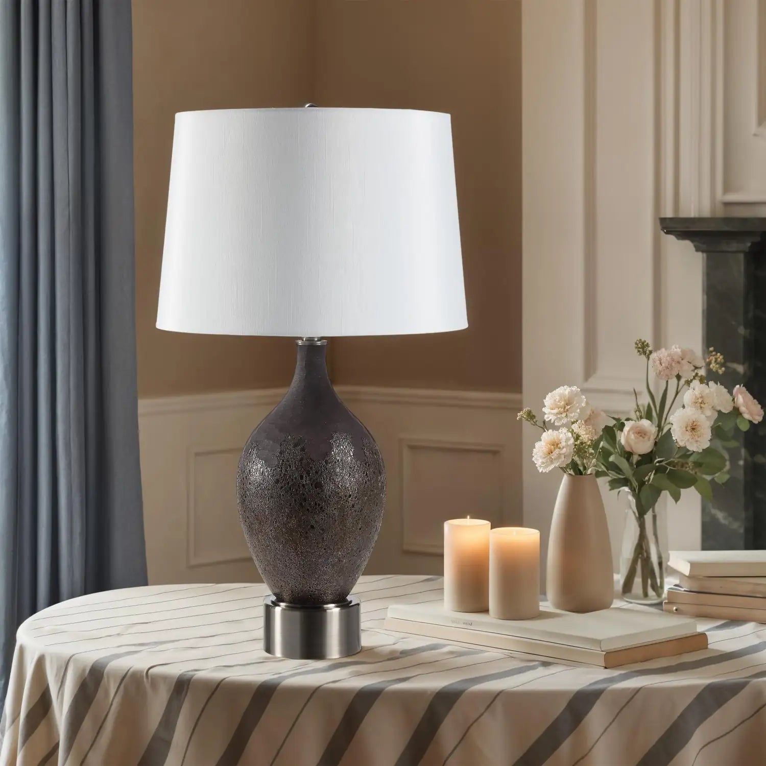 RENWIL, NAPORA TABLE LAMP, TABLE LAMPS