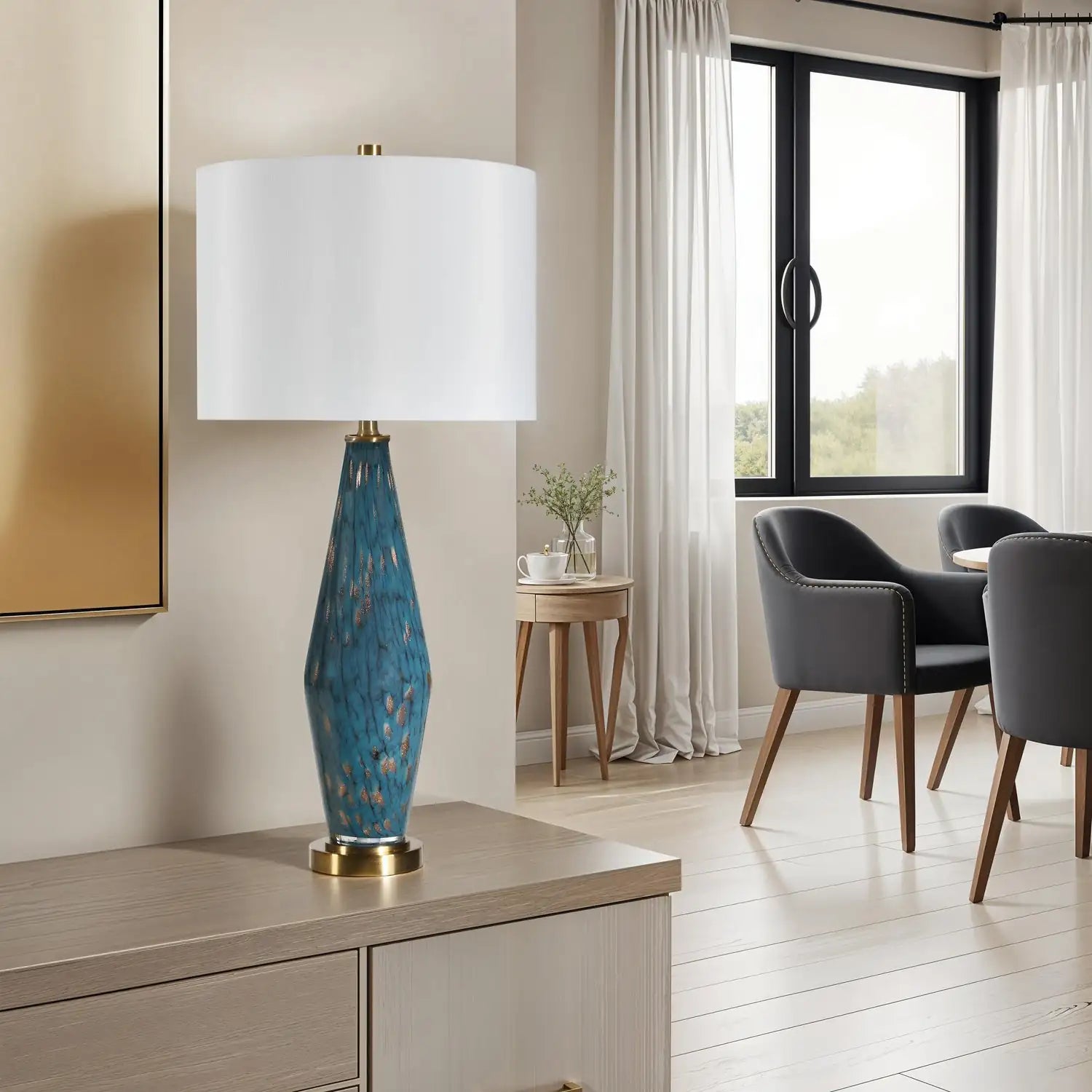 RENWIL, MILO TABLE LAMP, TABLE LAMPS