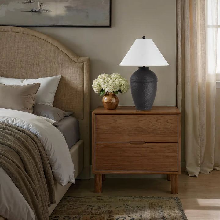 RENWIL, CUPPER TABLE LAMPS, TABLE LAMPS