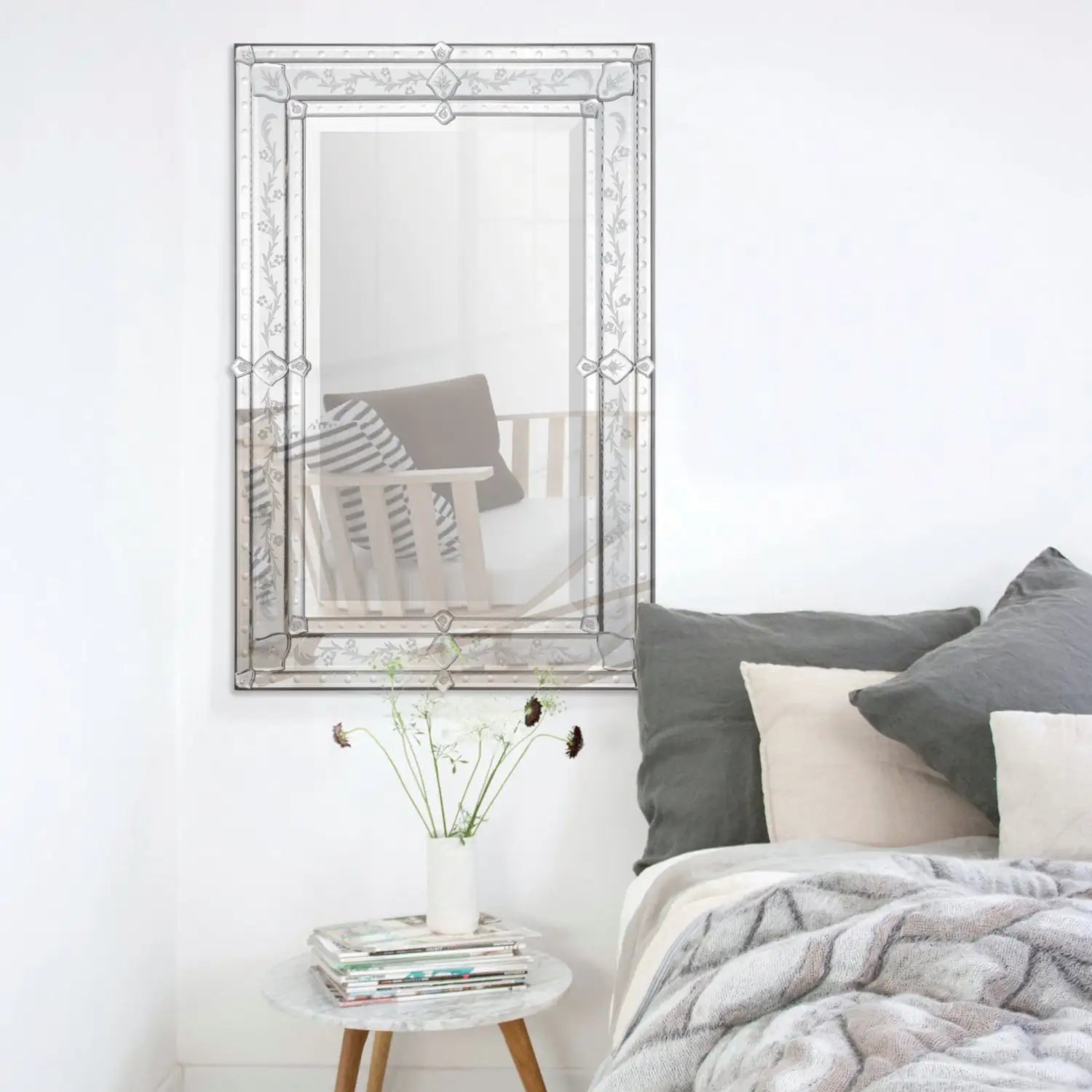 RENWIL VINCENZO RECTANGLE WALL MIRROR - Mirrors