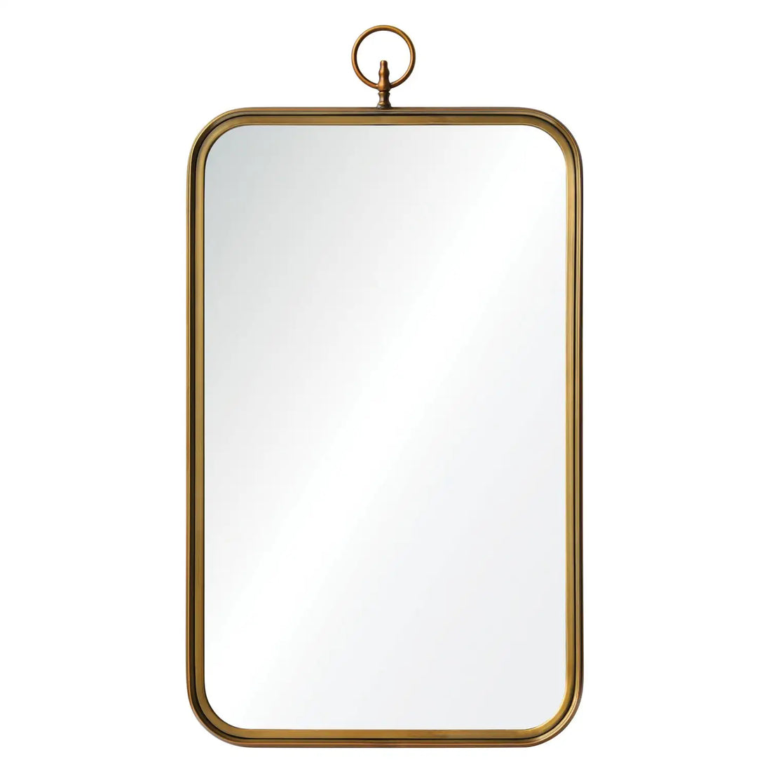 RENWIL COBURG RECTANGLE WALL MIRROR YELLOW - Mirrors