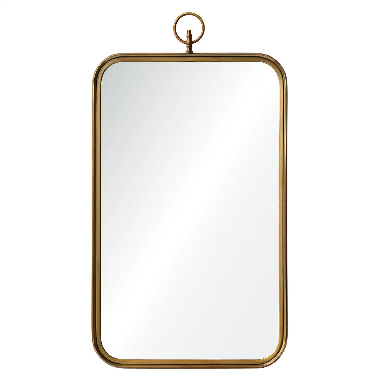 RENWIL COBURG RECTANGLE WALL MIRROR YELLOW - Mirrors