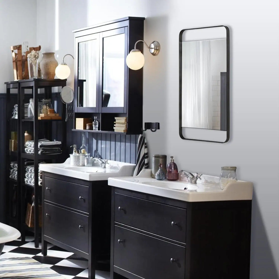RENWIL TIFFEY RECTANGLE WALL MIRROR - Mirrors