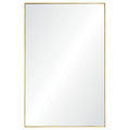 RENWIL FLORENCE RECTANGLE WALL MIRROR YELLOW - Mirrors