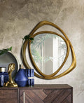RENWIL GOLDIE IRREGULAR WALL MIRROR YELLOW - Mirrors