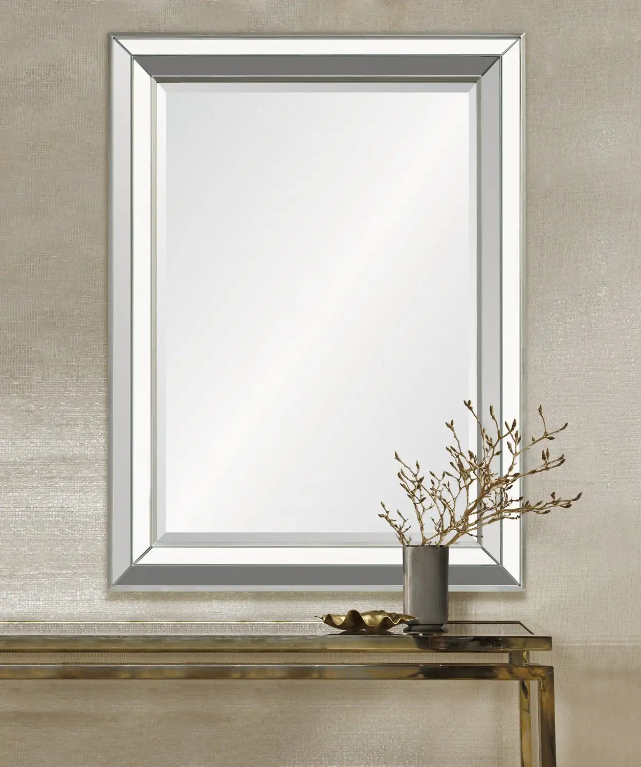 RENWIL HAWKWELL RECTANGLE WALL MIRROR - Mirrors