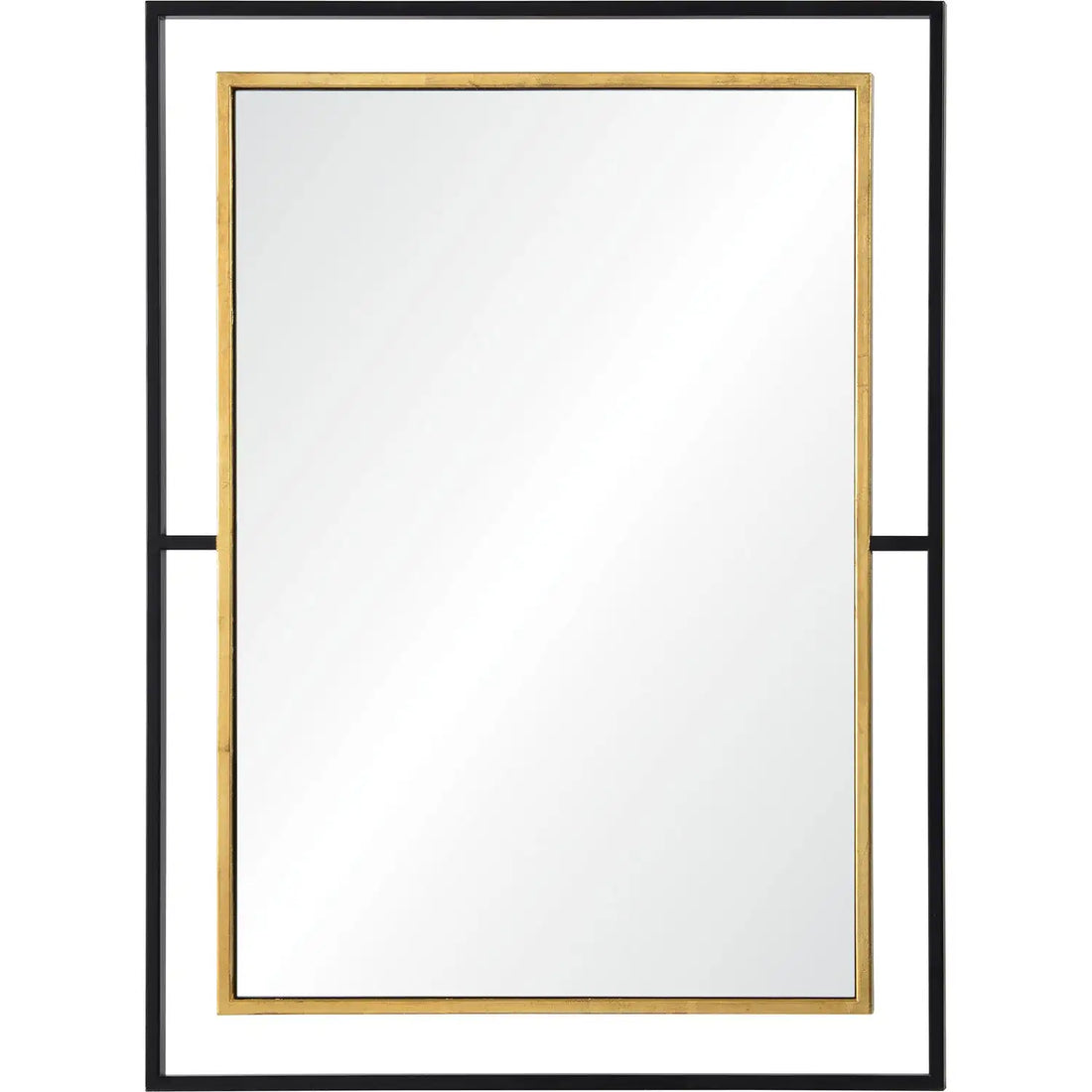 RENWIL GRAY RECTANGLE WALL MIRROR YELLOW - Mirrors