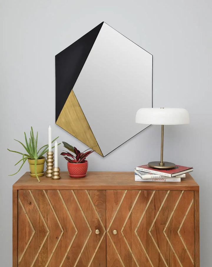 RENWIL CAD HEXAGON WALL MIRROR - Mirrors
