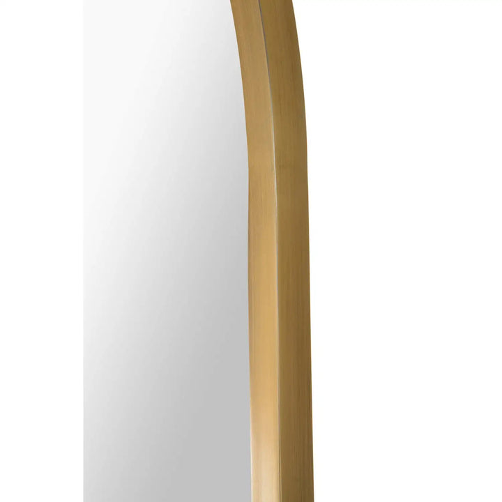 RENWIL TAIO OVAL WALL MIRROR YELLOW - Mirrors