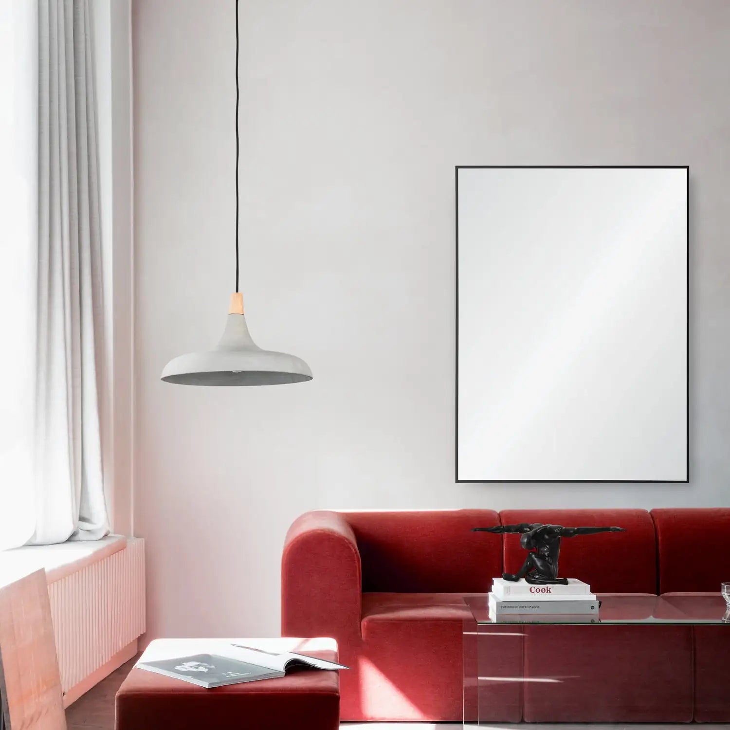 RENWIL RAIZEL RECTANGLE WALL MIRROR - Mirrors