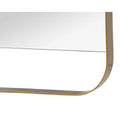 RENWIL ZARIYAH RECTANGLE WALL MIRROR YELLOW - Mirrors