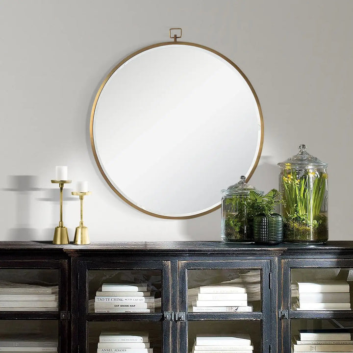 RENWIL AZAM WALL MIRROR YELLOW - Mirrors