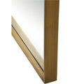 RENWIL NORTHERN RECTANGLE WALL MIRROR YELLOW - Mirrors