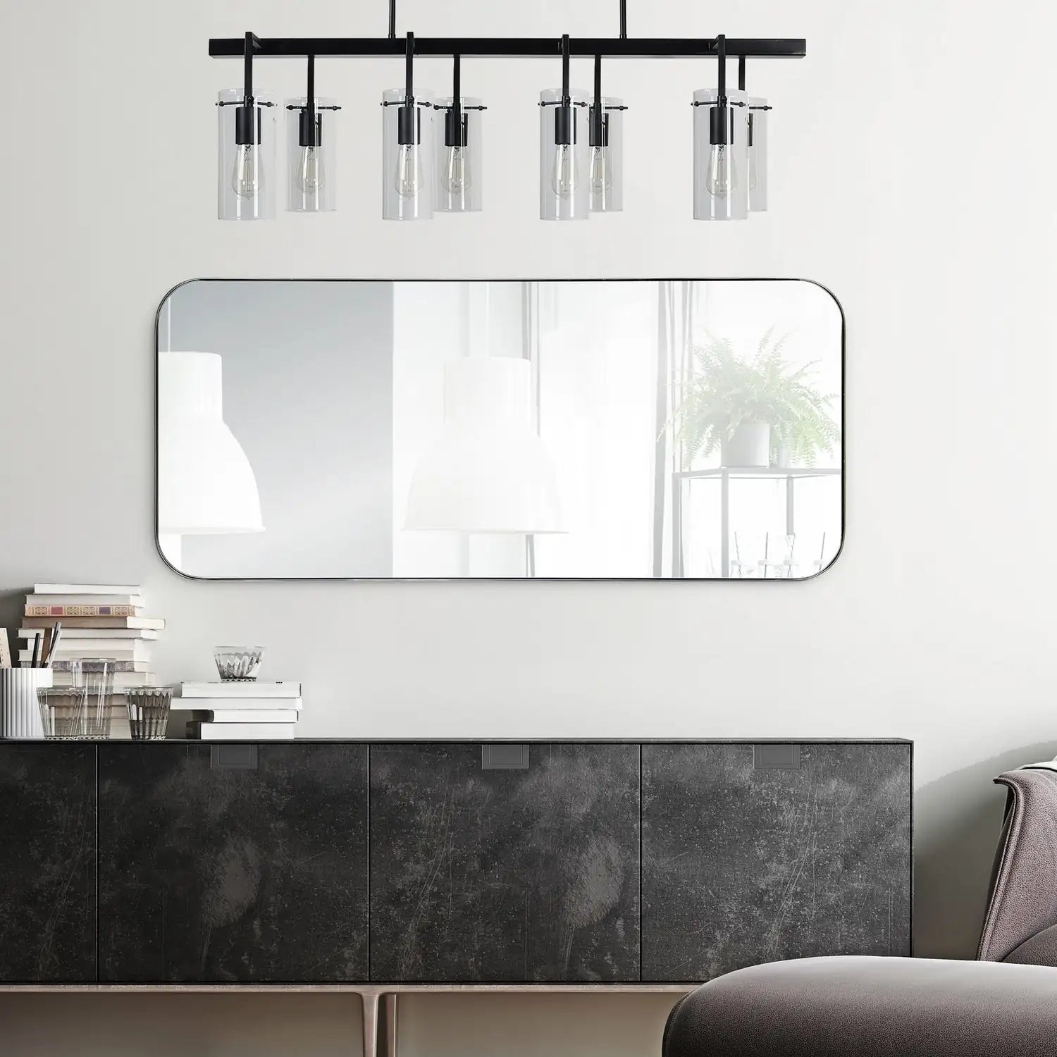 RENWIL DELPHINUS RECTANGLE WALL MIRROR - Mirrors