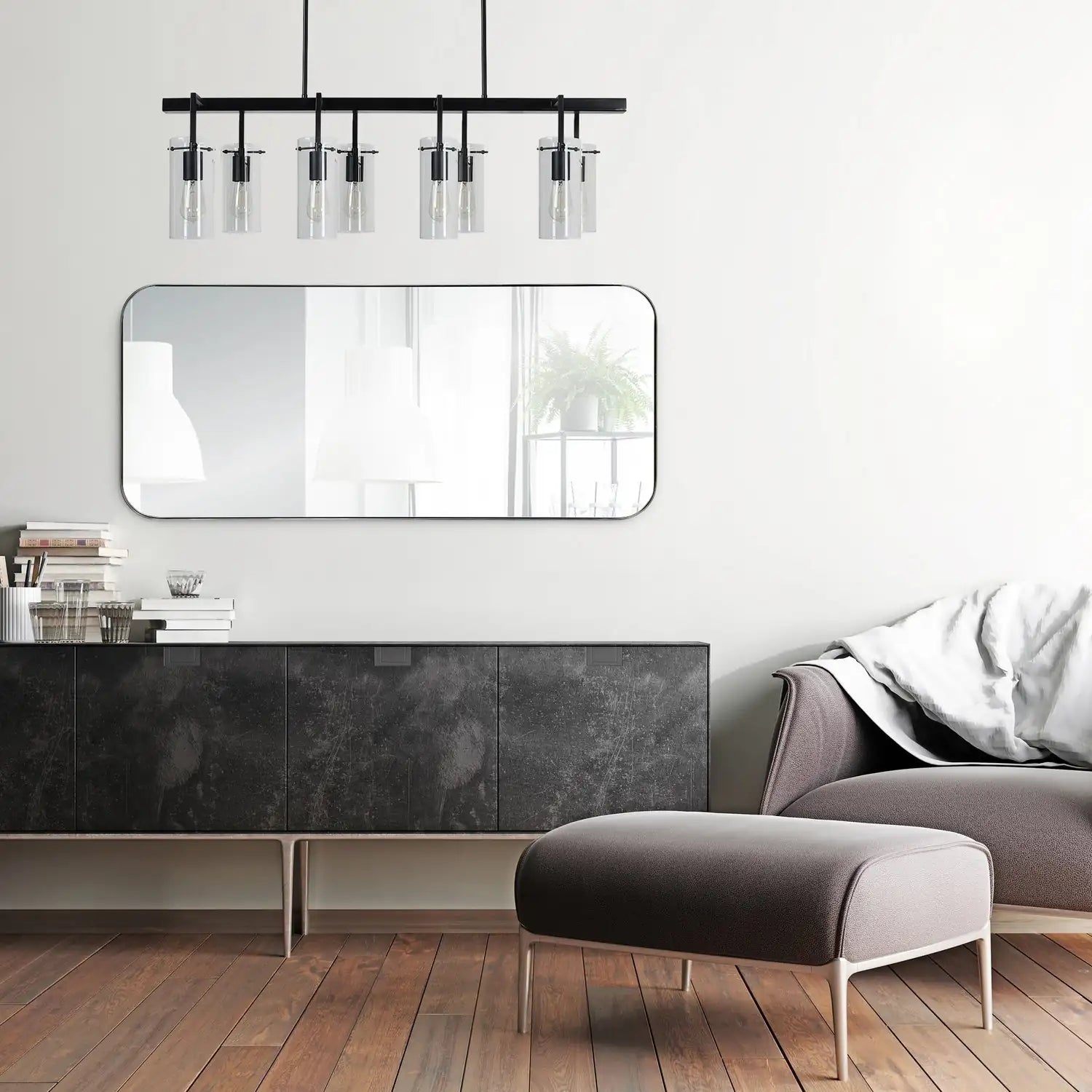 RENWIL DELPHINUS RECTANGLE WALL MIRROR - Mirrors
