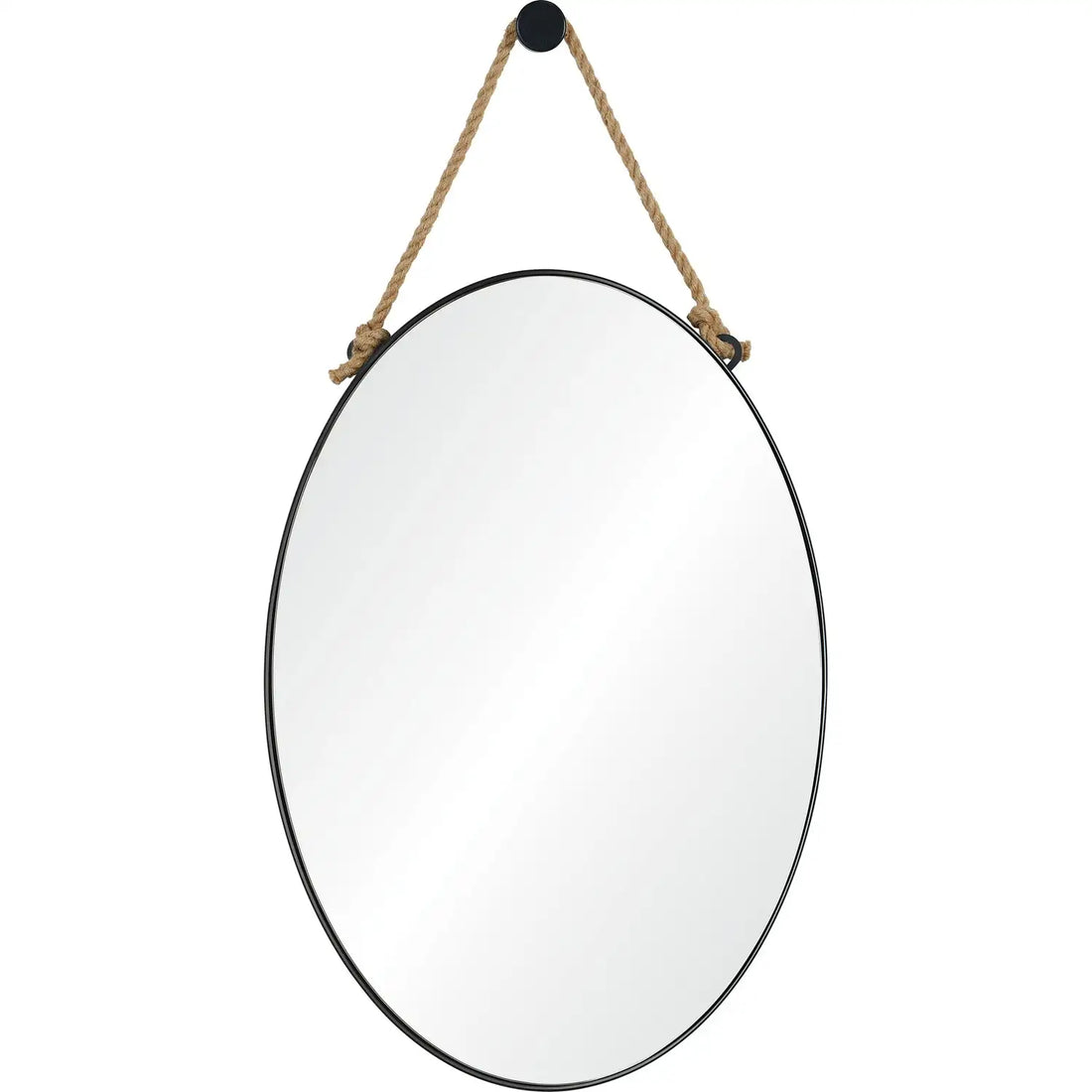 RENWIL PARBUCKLE OVAL WALL MIRROR - Mirrors
