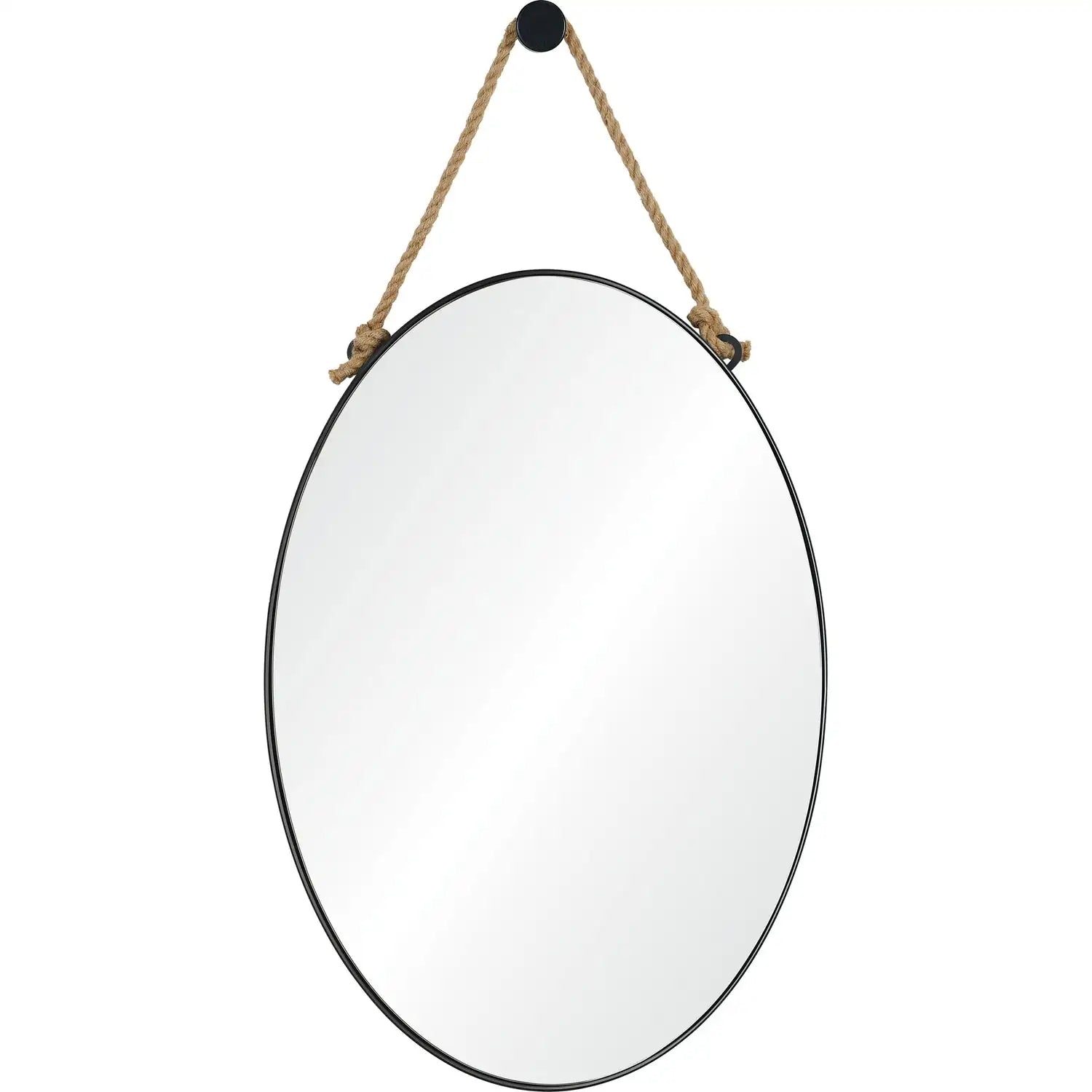 RENWIL PARBUCKLE OVAL WALL MIRROR - Mirrors
