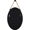 RENWIL PARBUCKLE OVAL WALL MIRROR - Mirrors