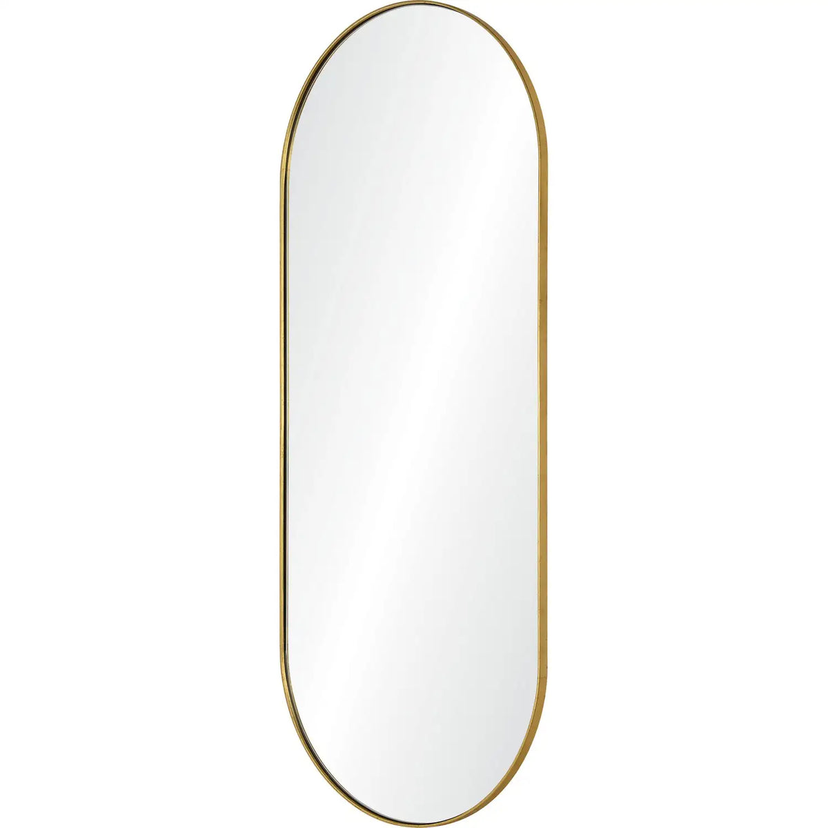 RENWIL Marius Oval Full Length Mirror Yellow - Mirrors